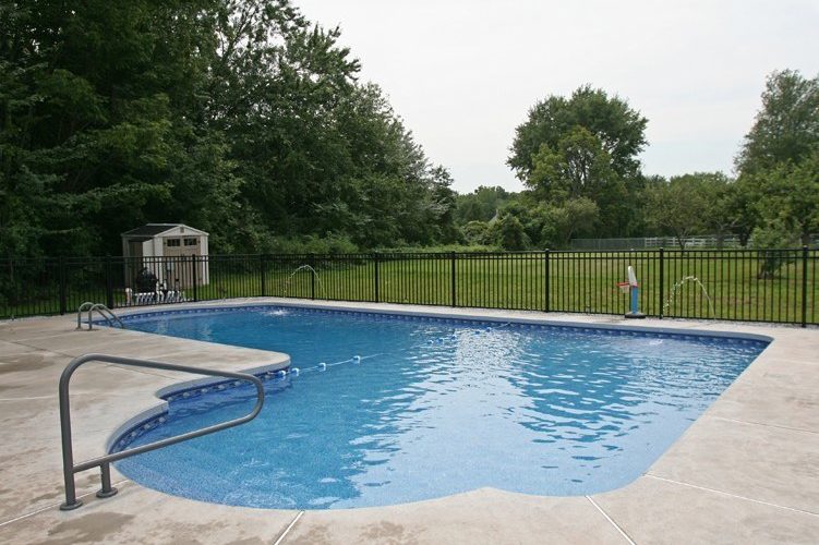 1C True L Roman Inground Pool - Ghent, NY
