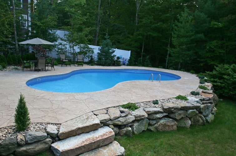 32C Mountain Pond Inground Pool - Stockbridge, MA